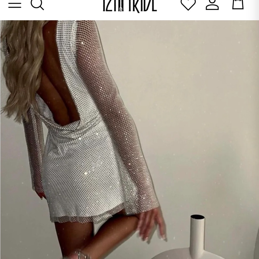 12th Tribe White Backless Dress